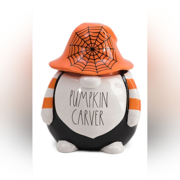Rae Dunn Kitchen New Rae Dunn Pumpkin Carver Canister Poshmark